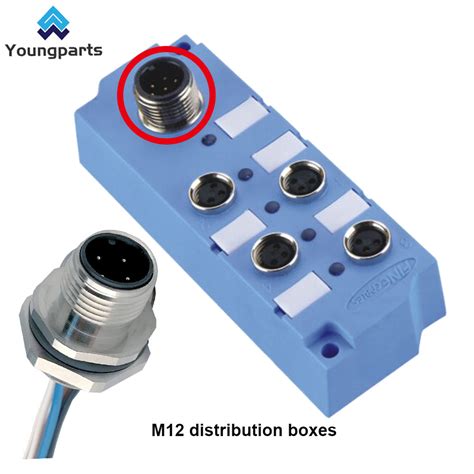 m12 junction box|j box connectors.